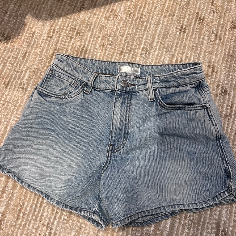 Kut from the Kloth Blue Jean Shorts